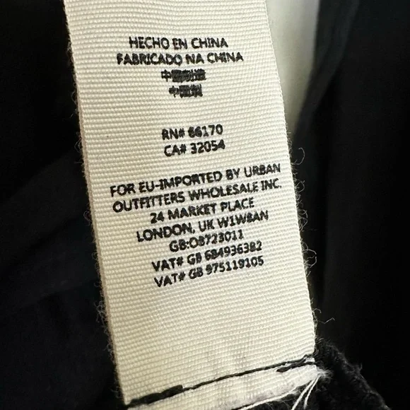 Free People On Holiday Embroidered Tunic Tribal Tassel Top Black - Picture 15 of 15